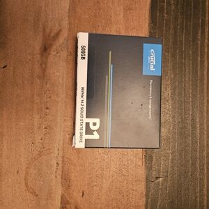 Crucial P1 500GB NVMe M.2 SSD